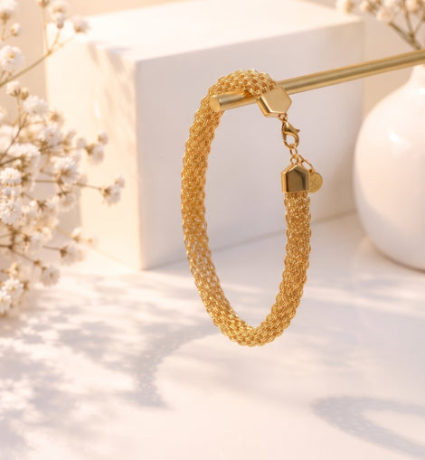Watchbelt Chain Bracelet