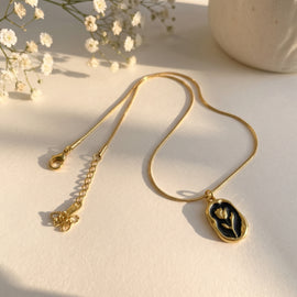 GoldTulip Pendant Necklace