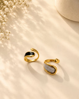 The Asymmetric Wave Enamel Rings