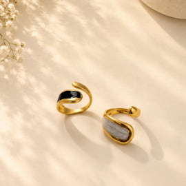 The Asymmetric Wave Enamel Rings